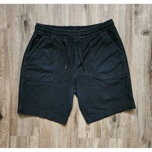 Athleta Farallon Bermuda Shorts Black Women's Size 8 Lounge Athleisure